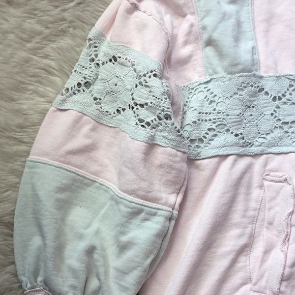 RARE Free People We The Free American Dream Polo in Pink - Picture 4 of 16